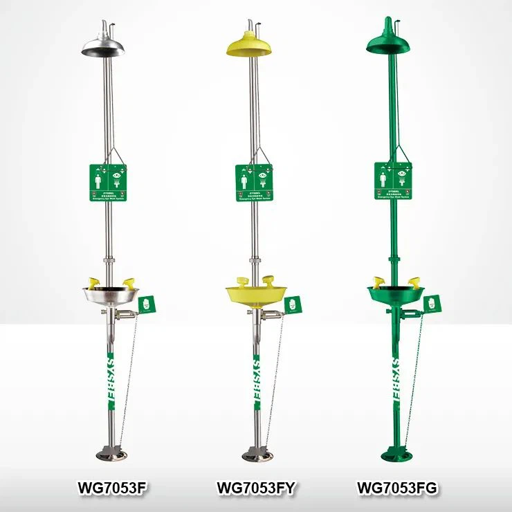 Combination Emergency Eyewash Shower